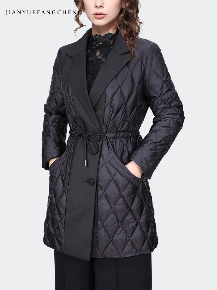Fashion Lapel Collar Women' Bl - огляд і ціна Women'S Fashion Quilted Jacket