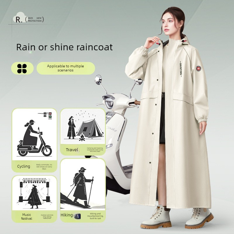 HOT Raincoat Long Full Body Wa - огляд і ціна Women'S Fashion Raincoat