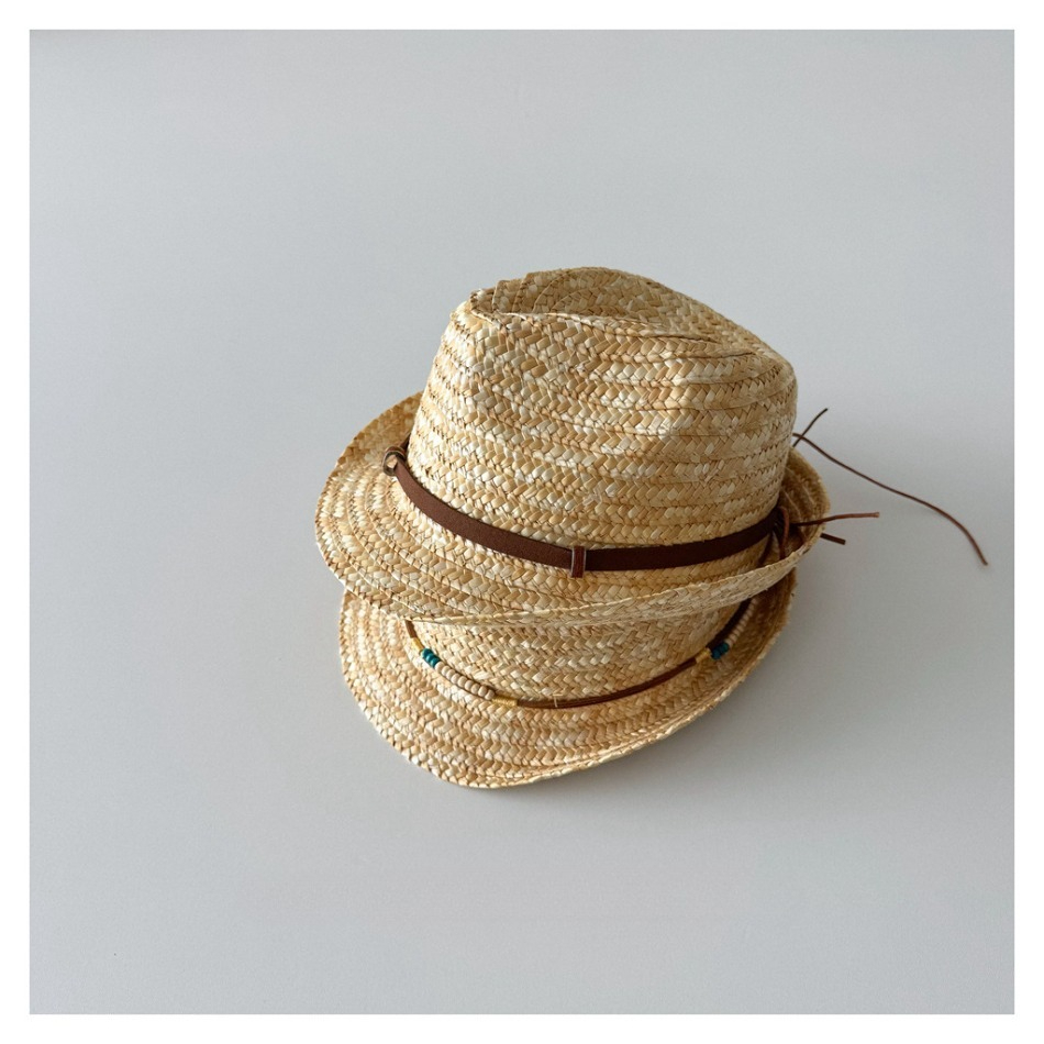 Kids Natural Straw Fedora Hat  - огляд і ціна Straw Hat Summer