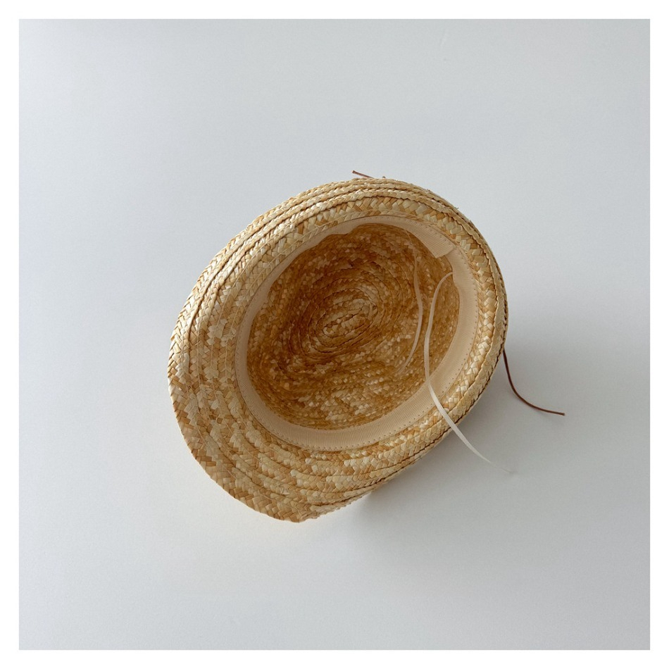 Kids Natural Straw Fedora Hat  - огляд і ціна Straw Hat Summer