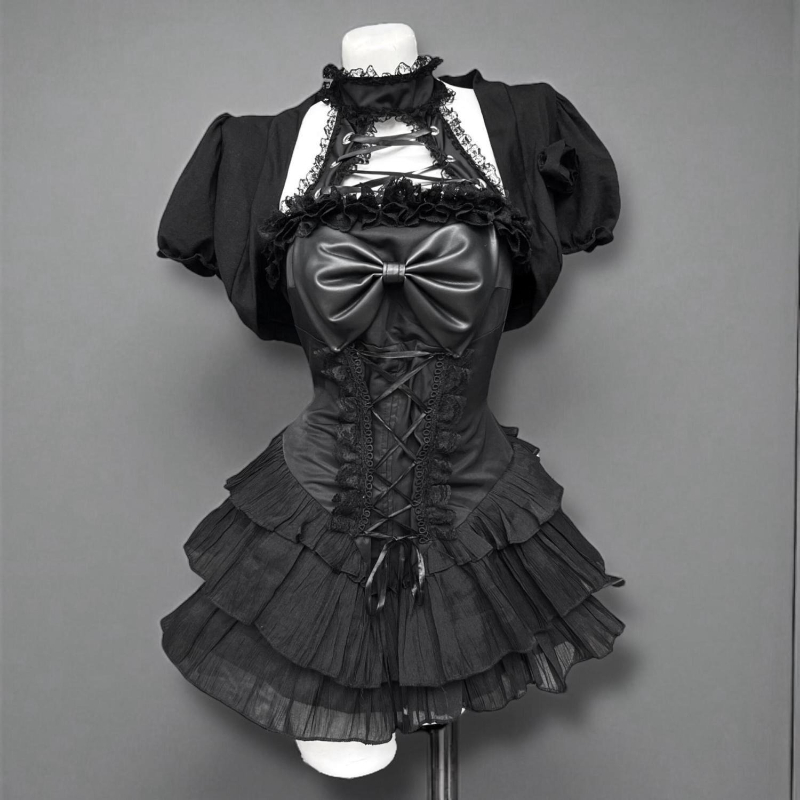Japan Gothic Style Lolita Skir - огляд і ціна Women'S Fashion Knitwear