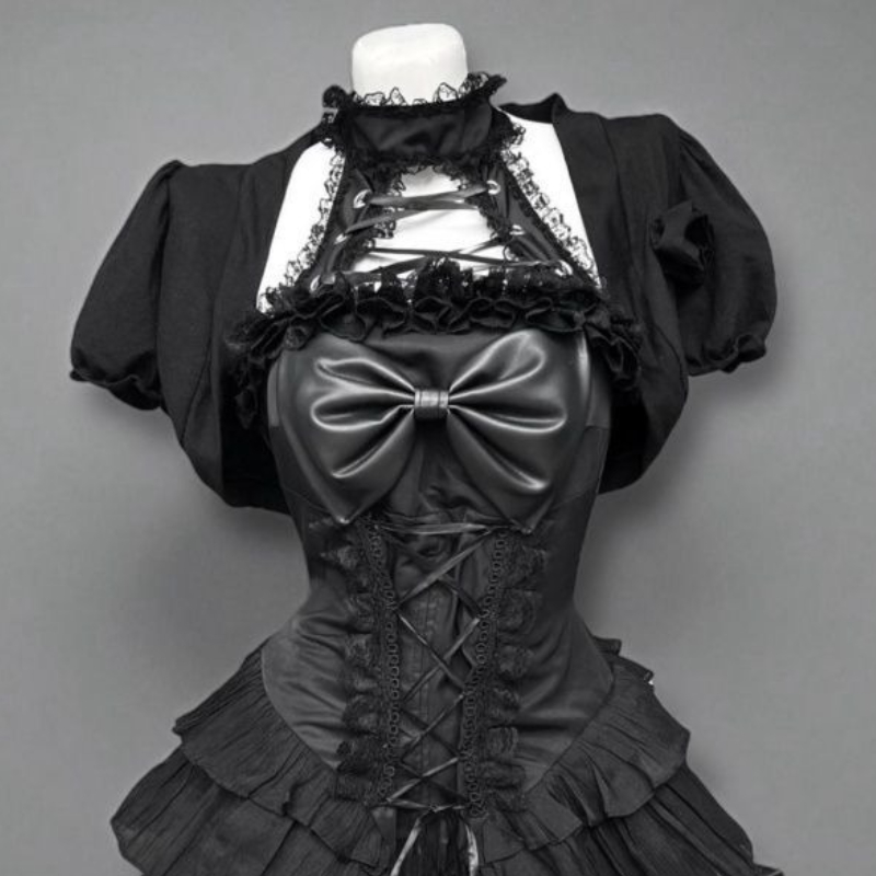 Japan Gothic Style Lolita Skir - огляд і ціна Women'S Fashion Knitwear