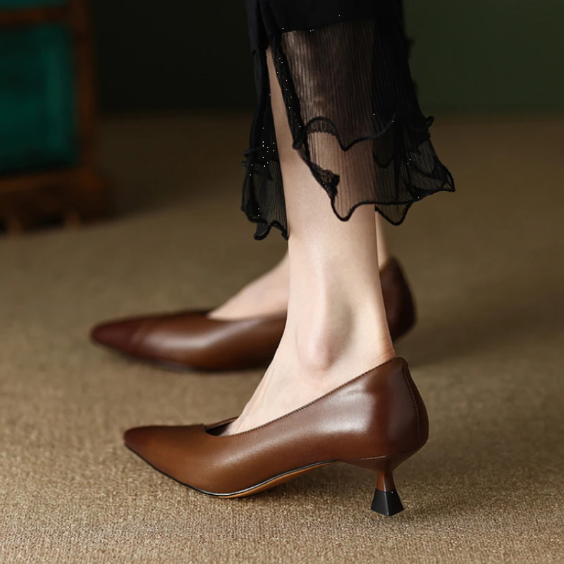 Square Heels with Medium Ladie - огляд і ціна Women'S Fashion Quick Delivery