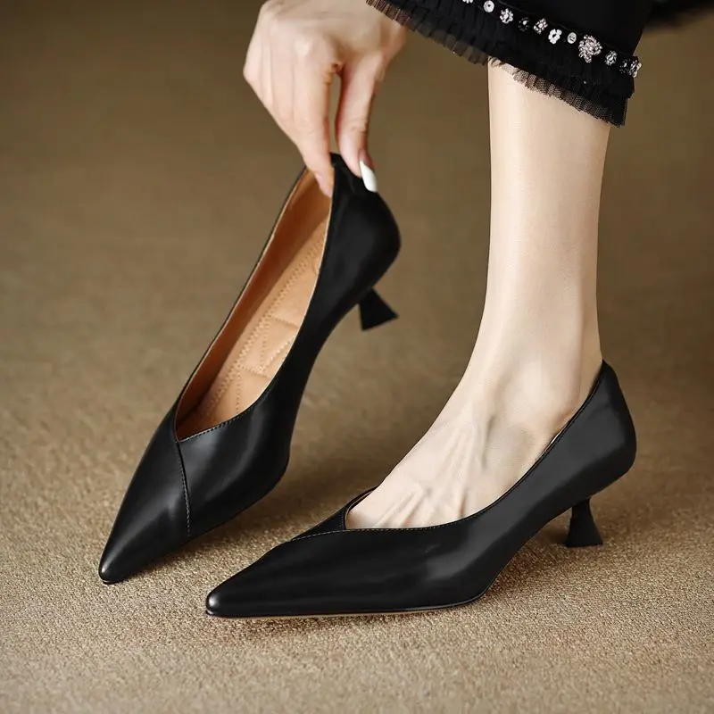 Square Heels with Medium Ladie - огляд і ціна Women'S Fashion Quick Delivery