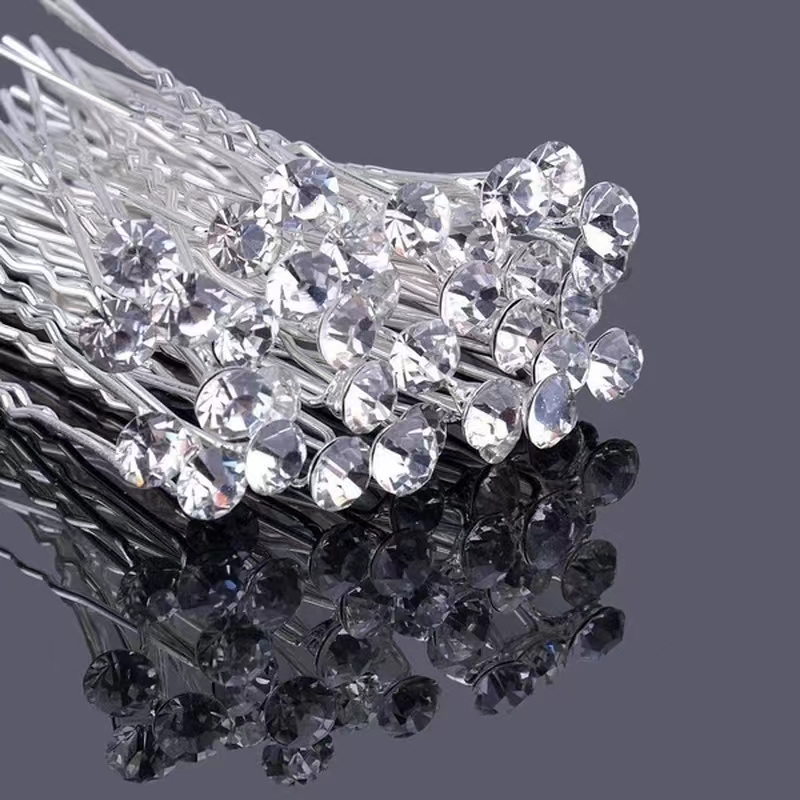 20Pcs Sparkling Crystal Hair P - огляд і ціна Women Fashion Hair Style