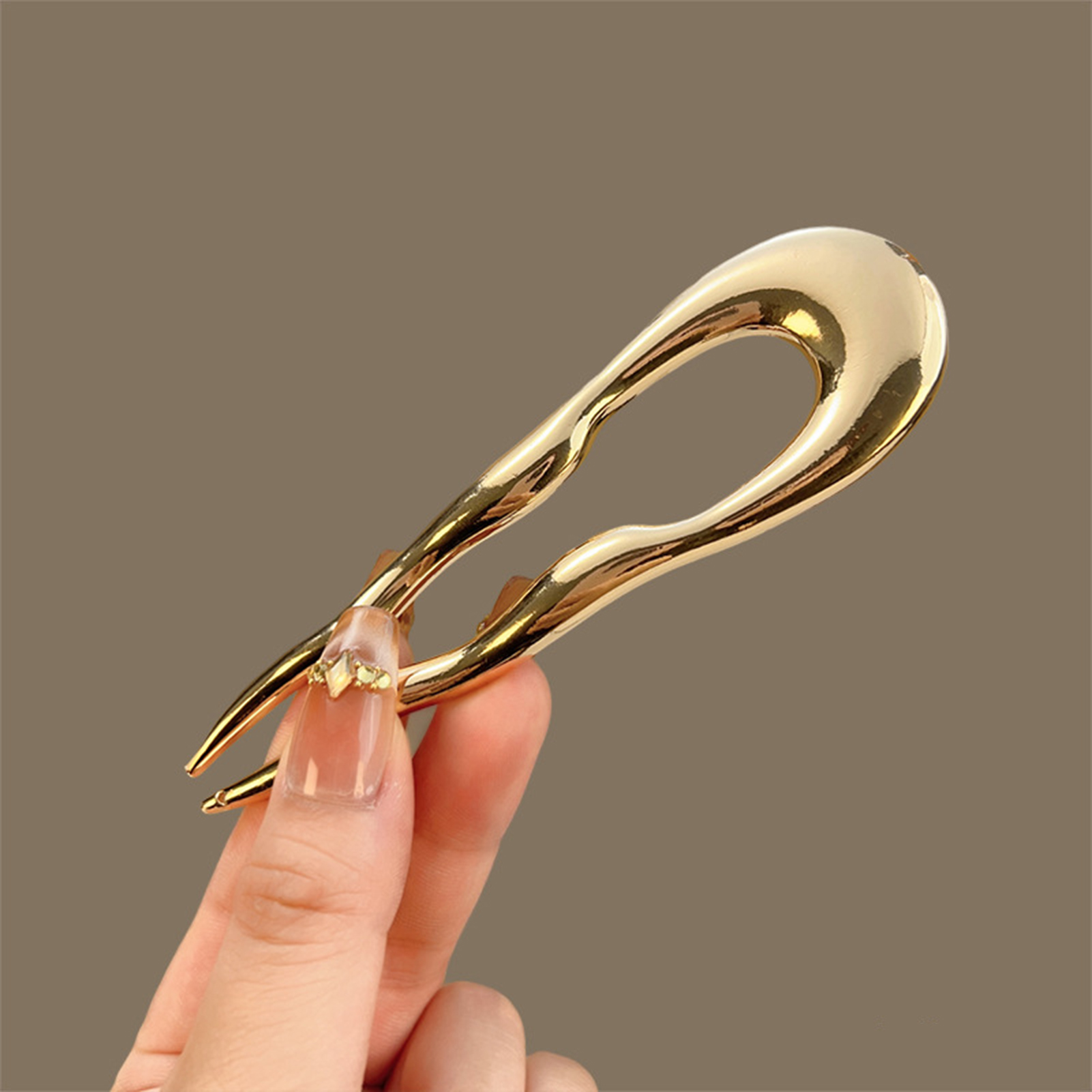 Simple Metal Alloy Hairpins U- - огляд і ціна Women Fashion Hair Style