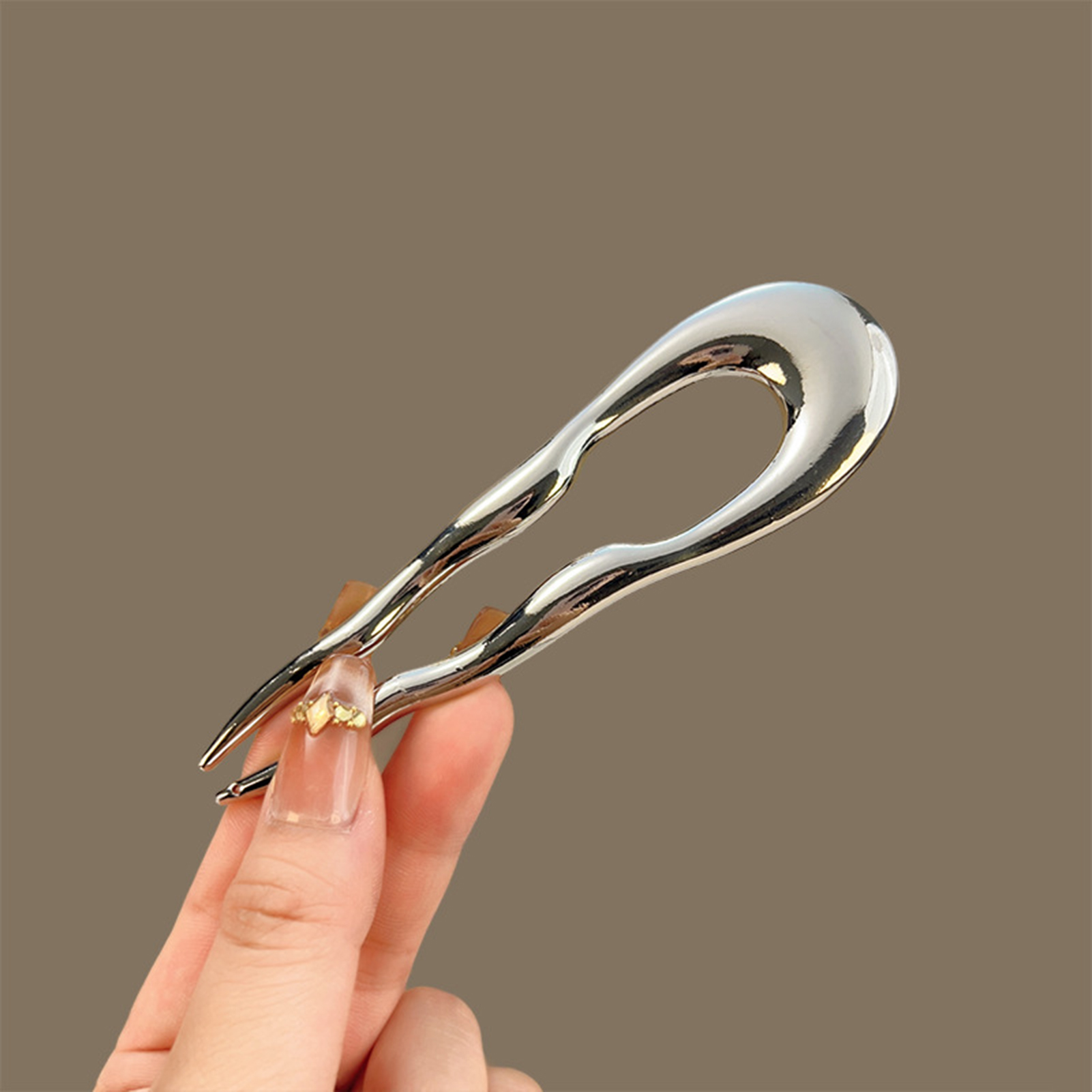 Simple Metal Alloy Hairpins U- - огляд і ціна Women Fashion Hair Style