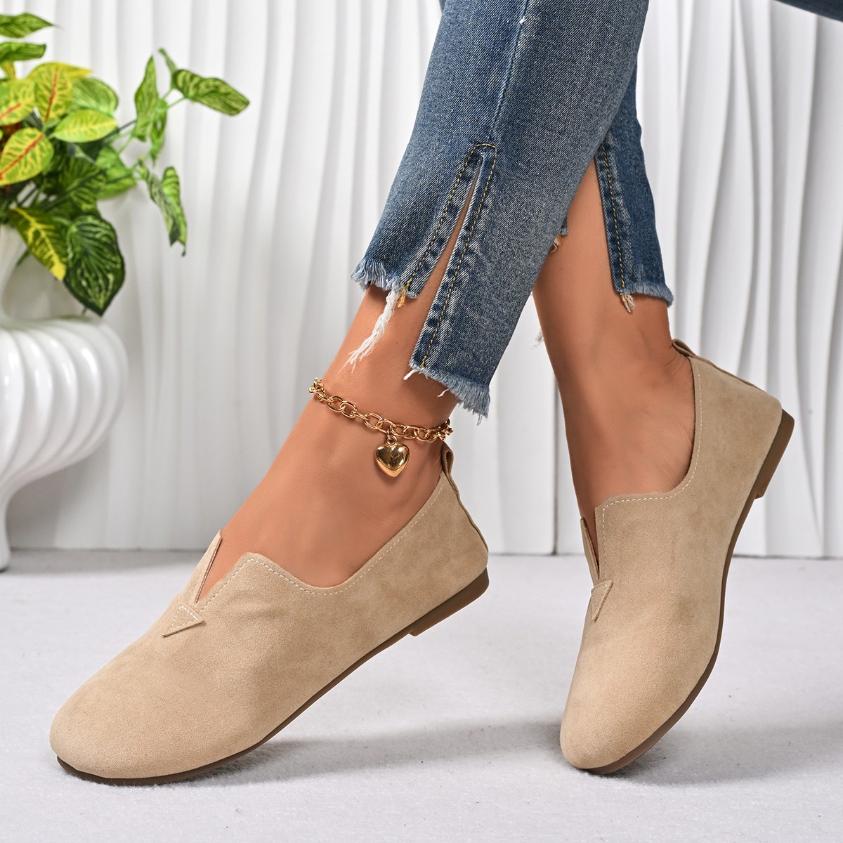Women's Flat Shoes Slip-on Rou - огляд і ціна Women'S Fashion Quick Delivery