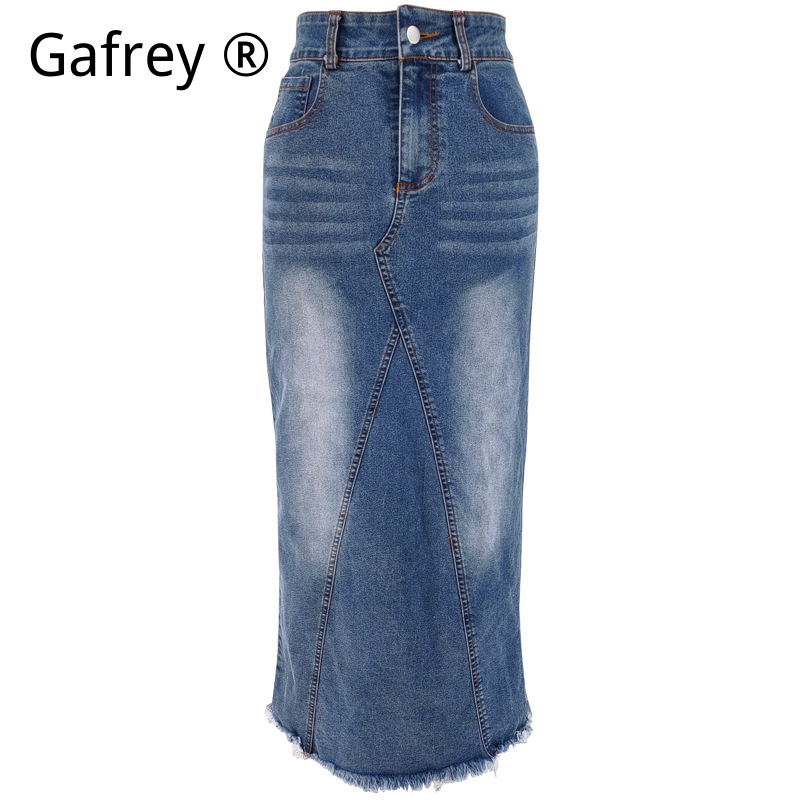 Women Denim Midi Skirt High Wa - огляд і ціна Women Fashion Jeans