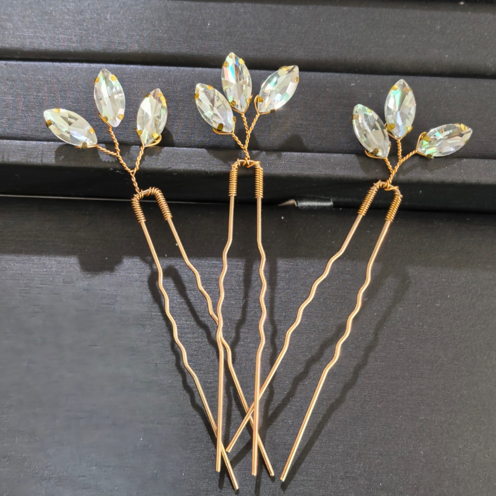 3pcs/set Pearl U-shaped Hairpi - огляд і ціна Women Fashion Hair Style