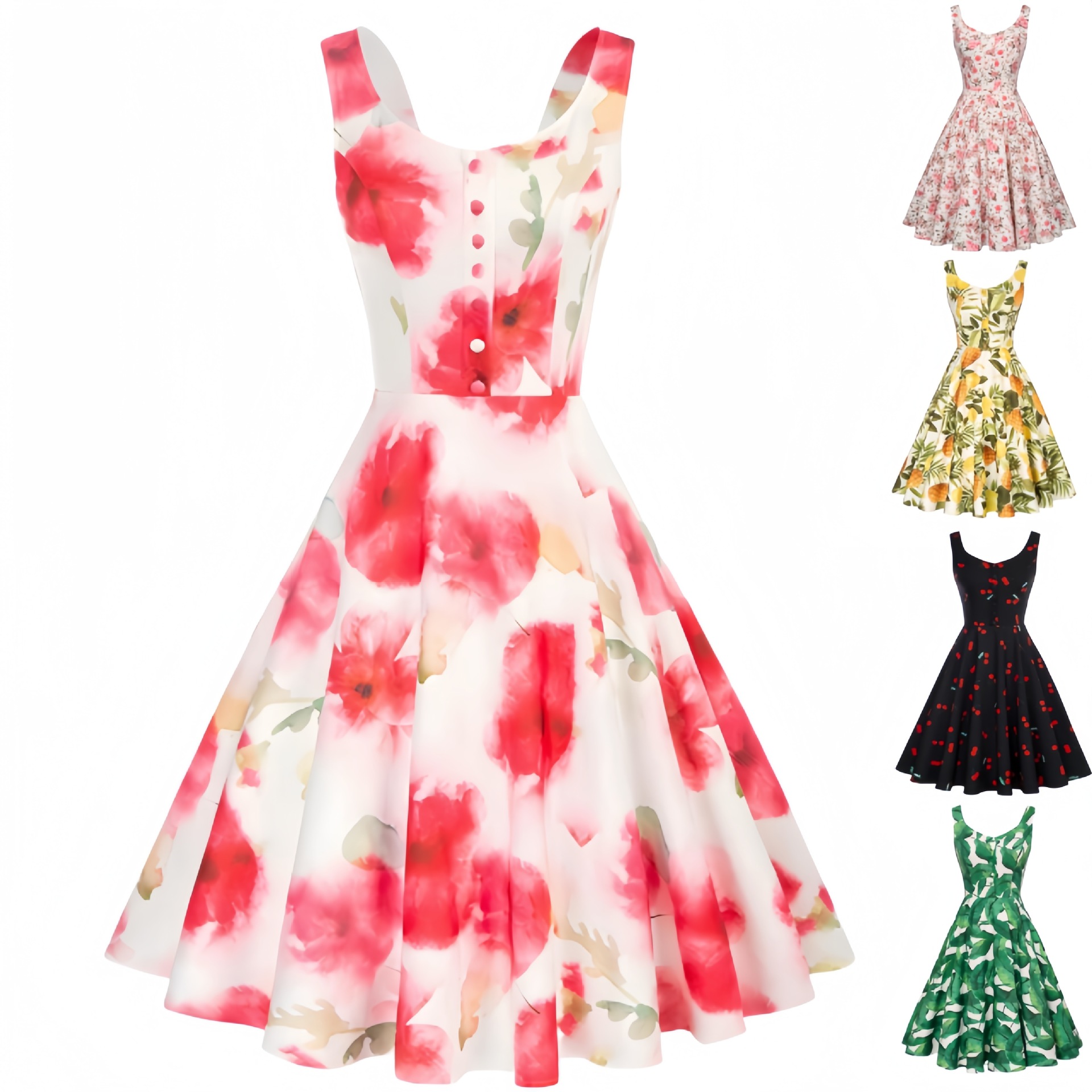 1950S Retro Sleeveless Cocktai - огляд і ціна Women'S Fashion In The 1950S