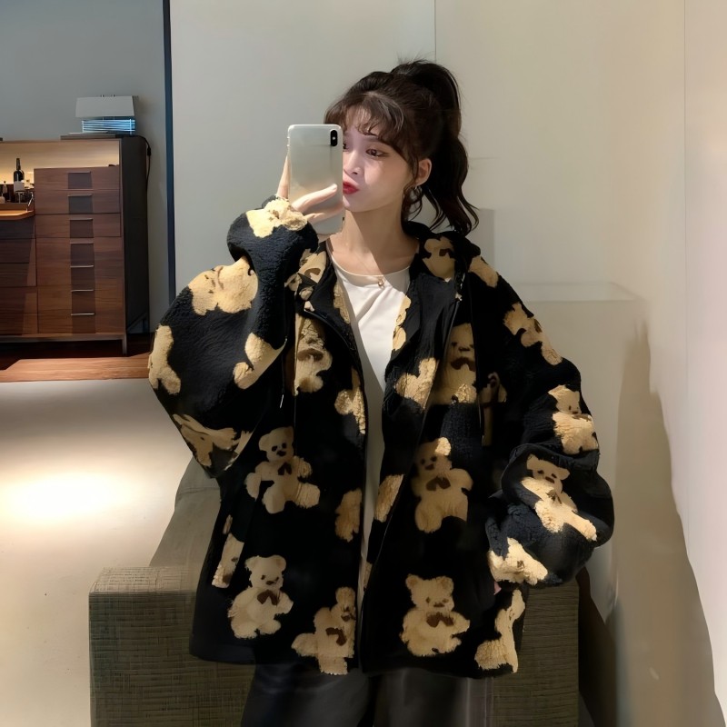 CGC Autumn Winter Thicken Plus - огляд і ціна Women'S Fashion Zip Up Hoodies