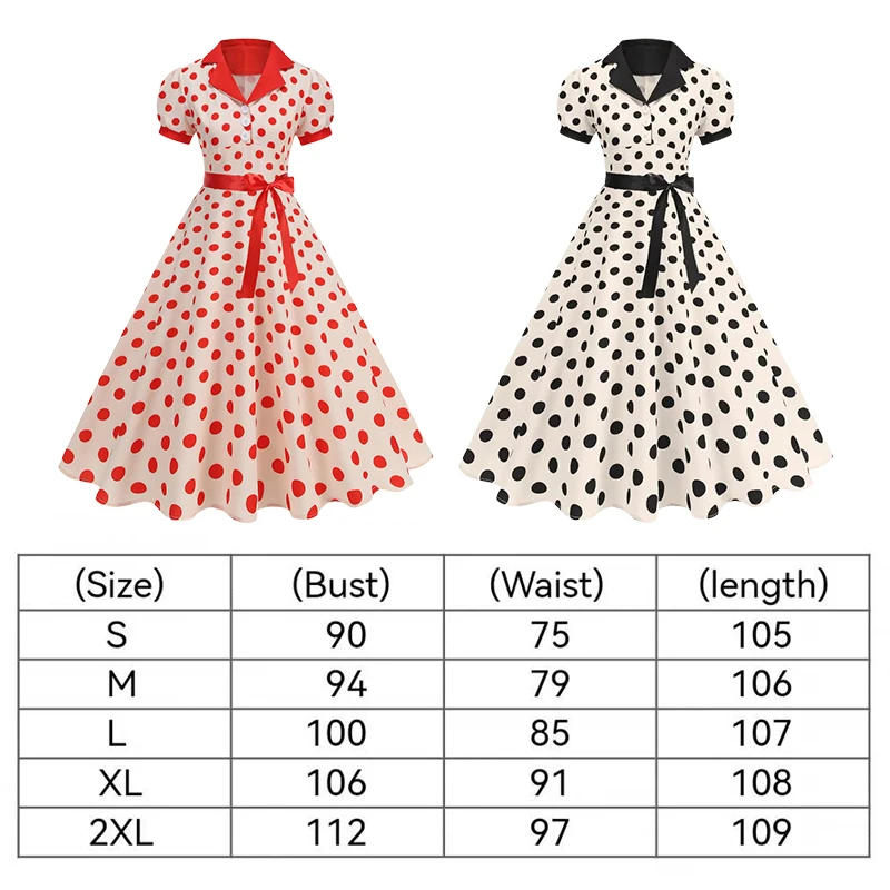 Vintage Polka Dot Summer Dress - огляд і ціна Women'S Fashion In The 1950S
