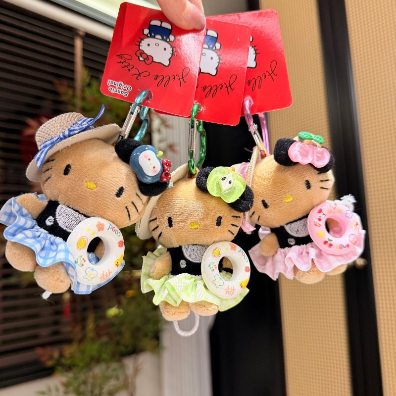 Hello Kitty Tan Plush Charm St - огляд і ціна Straw Hat Summer