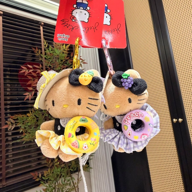 Hello Kitty Tan Plush Charm St - огляд і ціна Straw Hat Summer