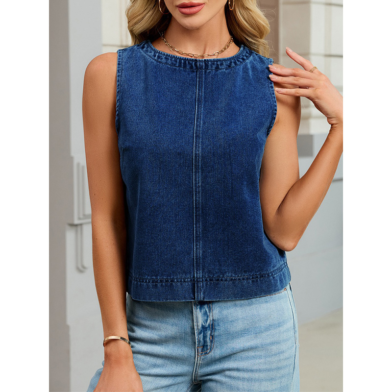 Benuynffy Casual Round Neck De - огляд і ціна Women Fashion Jeans