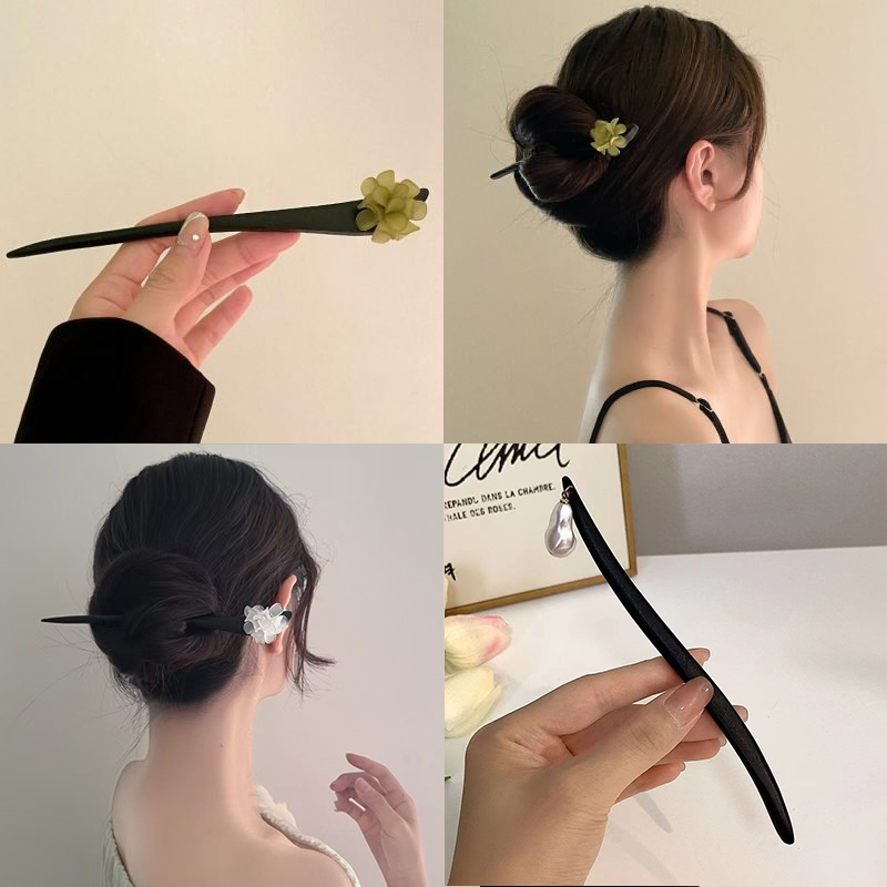 Vintage Chinese Style Wooden F - огляд і ціна Women Fashion Hair Style