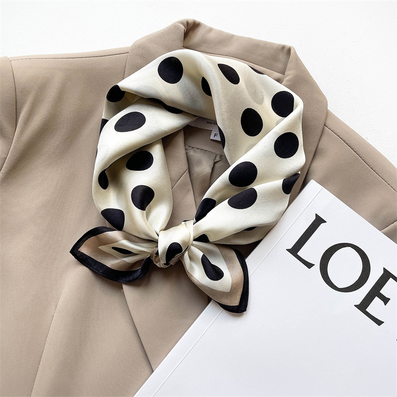 2024 New Pure Silk Scarf Small - огляд і ціна Women Fashion Necktie
