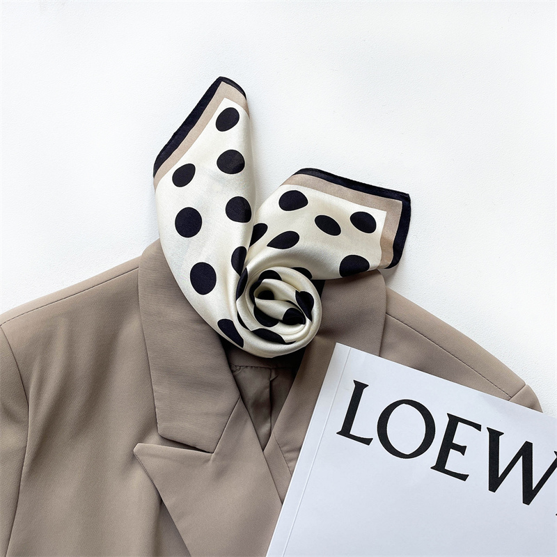 2024 New Pure Silk Scarf Small - огляд і ціна Women Fashion Necktie