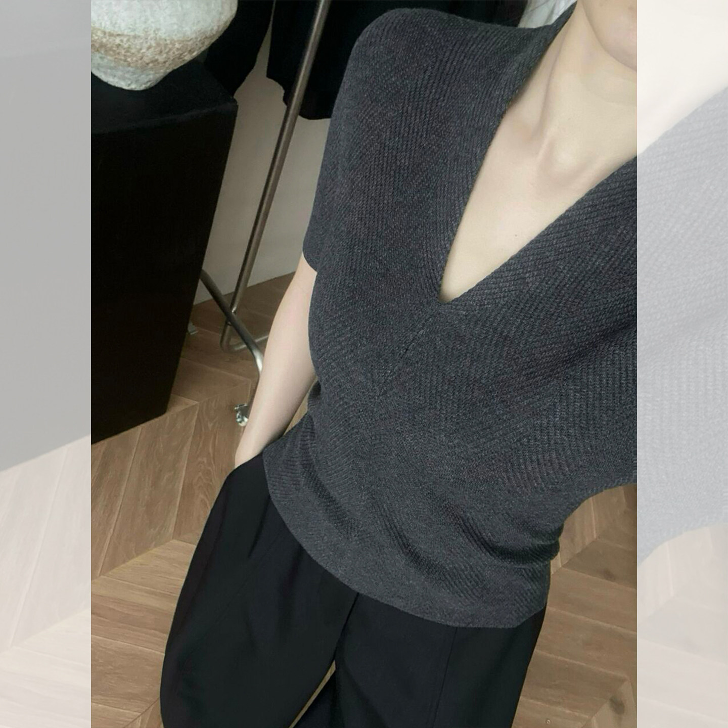 Light Luxury High-End White V- - огляд і ціна Women Fashion Styles