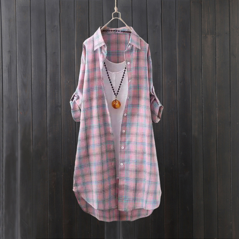Plaid shirt women's summer lon - огляд і ціна Women'S Fashion Jackets