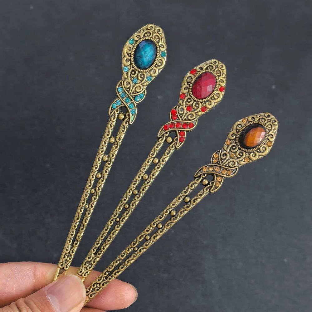 Vintage Metal Hair Sticks for  - огляд і ціна Women Fashion Hair Style