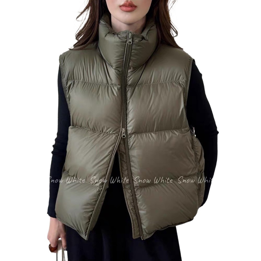 Winter Short Down Sleeveless V - огляд і ціна Women'S Fashion Quilted Jacket