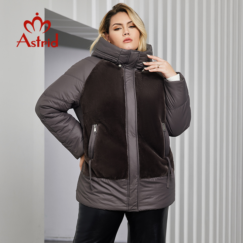 Astrid Plus Size Winter Jacket - огляд і ціна Women'S Fashion Quilted Jacket