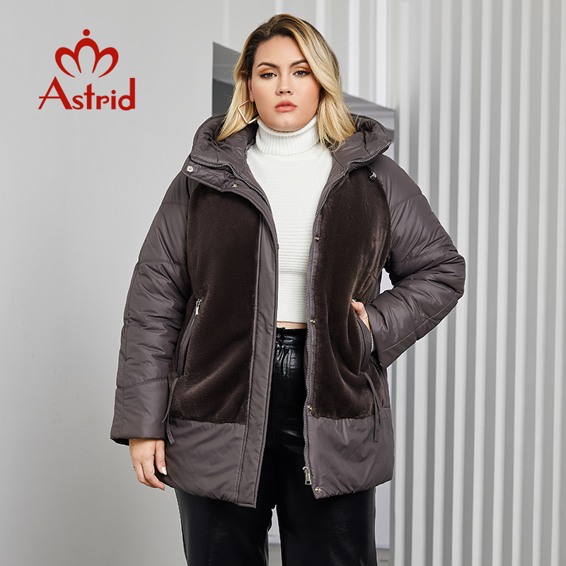 Astrid Plus Size Winter Jacket - огляд і ціна Women'S Fashion Quilted Jacket
