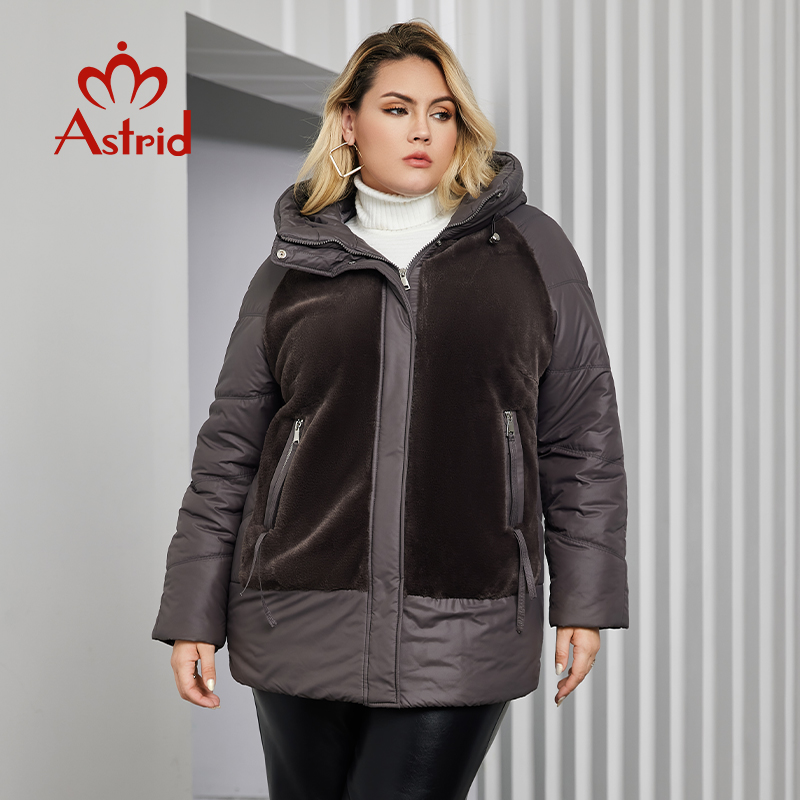 Astrid Plus Size Winter Jacket - огляд і ціна Women'S Fashion Quilted Jacket