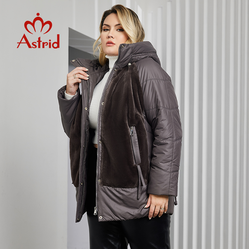 Astrid Plus Size Winter Jacket - огляд і ціна Women'S Fashion Quilted Jacket