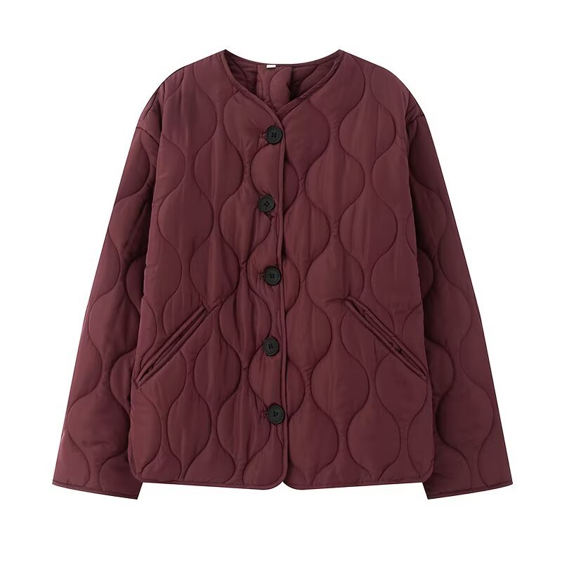 2025 Fashion Autumn/Winter Sim - огляд і ціна Women'S Fashion Quilted Jacket