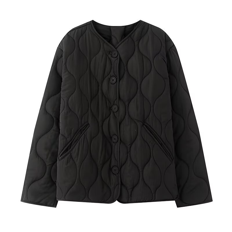 2025 Fashion Autumn/Winter Sim - огляд і ціна Women'S Fashion Quilted Jacket