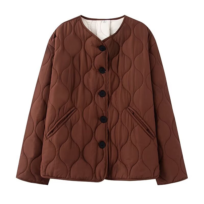 2025 Fashion Autumn/Winter Sim - огляд і ціна Women'S Fashion Quilted Jacket