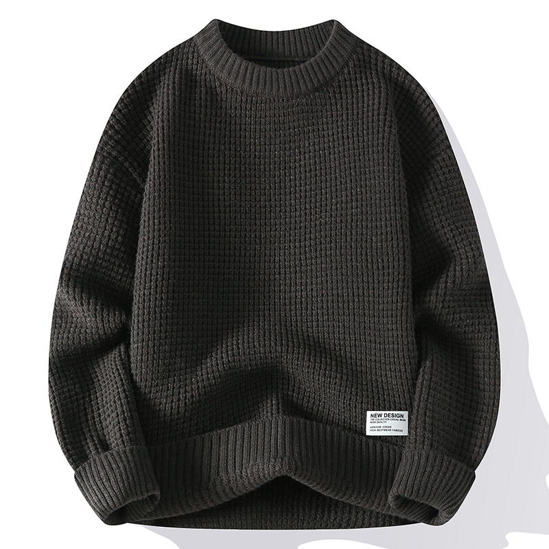 Sweater For Men Autumn Fashion - огляд і ціна Ribbed Knit Sweater