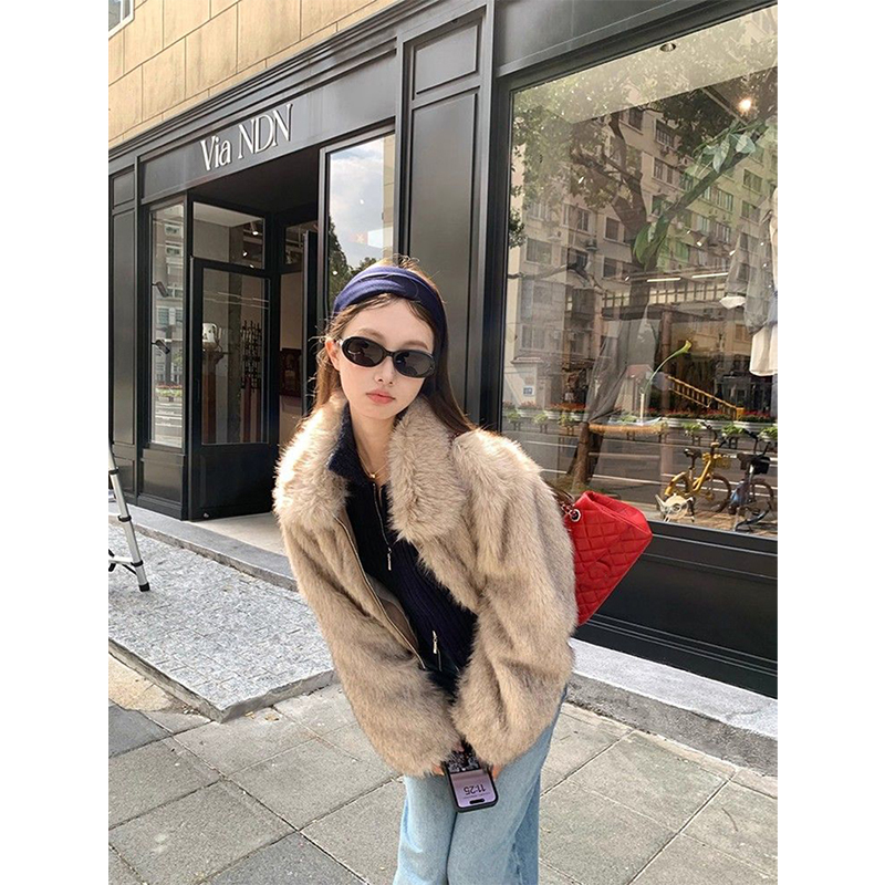 Cropped Faux Fur Coat Women Fa - огляд і ціна Women'S Fashion Quilted Jacket