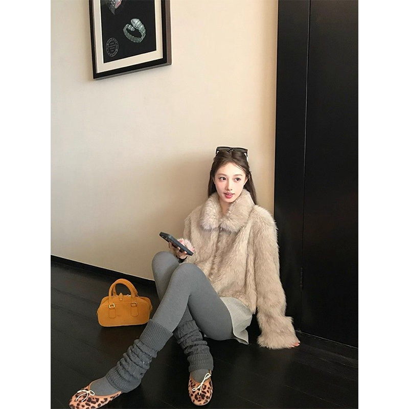 Cropped Faux Fur Coat Women Fa - огляд і ціна Women'S Fashion Quilted Jacket