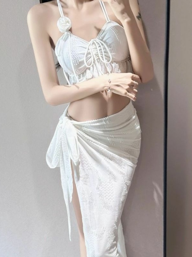 Ladies Floral Two Piece Swimsu - огляд і ціна Women Fashion Styles