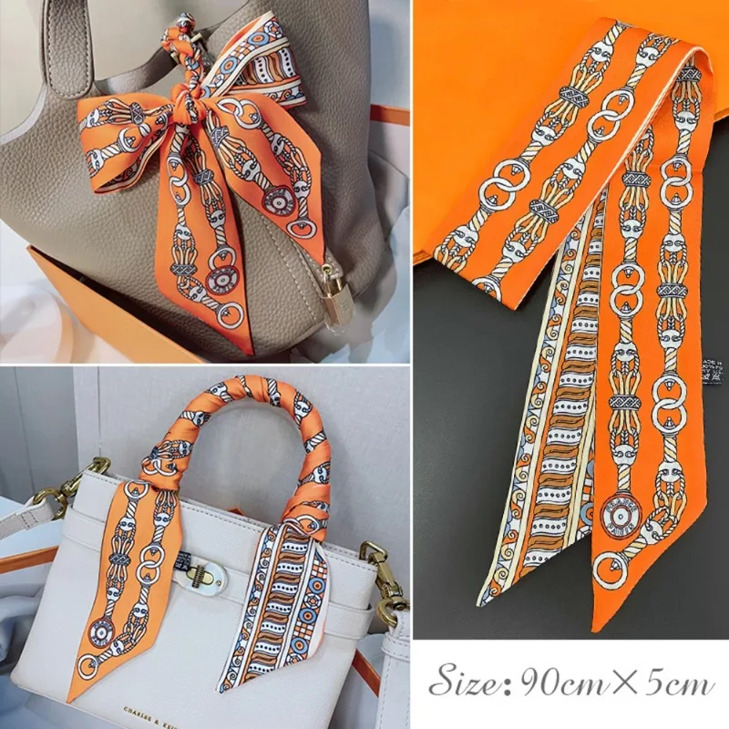 Fashion Skinny Silk Scarf for  - огляд і ціна Women Fashion Necktie