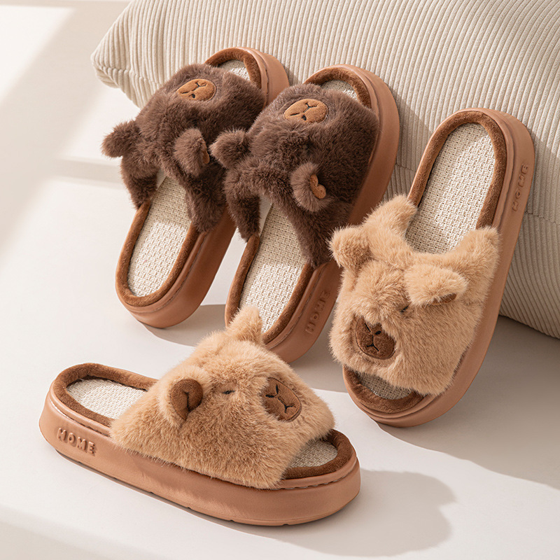 Hemp Cartoon Women's Slippers  - огляд і ціна Women Fashion Drawing