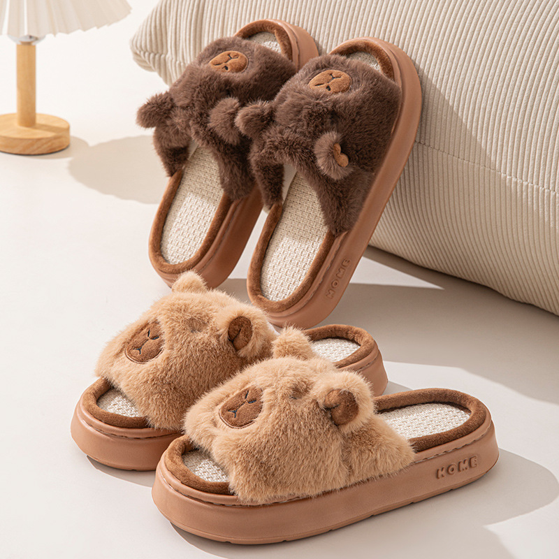 Hemp Cartoon Women's Slippers  - огляд і ціна Women Fashion Drawing