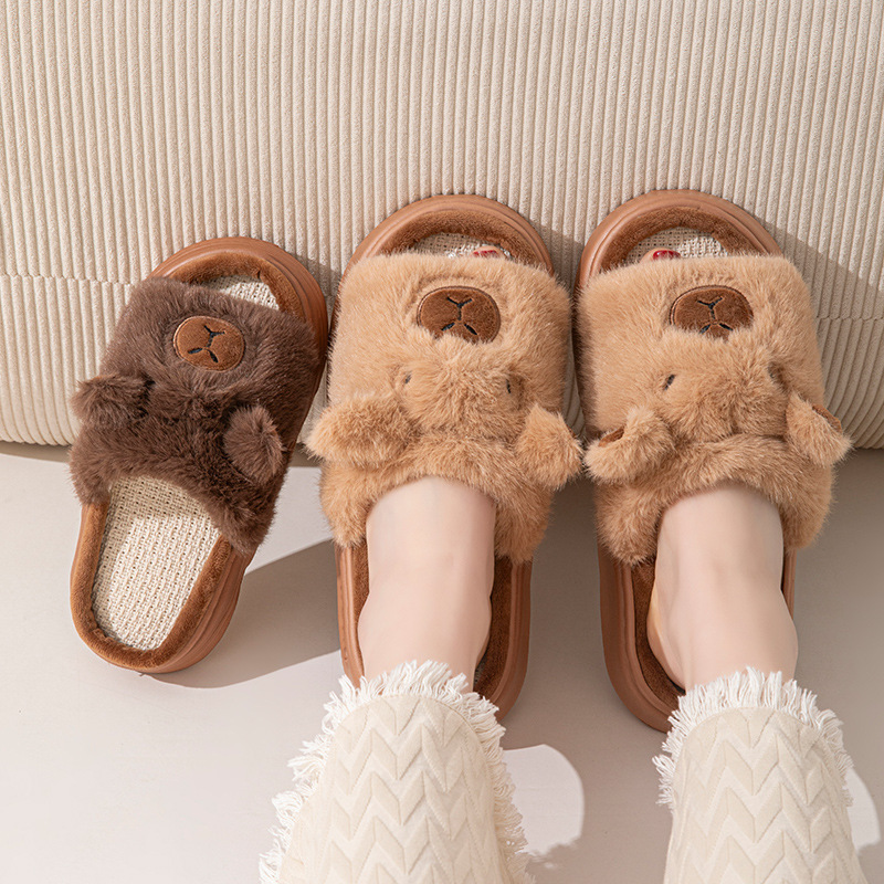 Hemp Cartoon Women's Slippers  - огляд і ціна Women Fashion Drawing