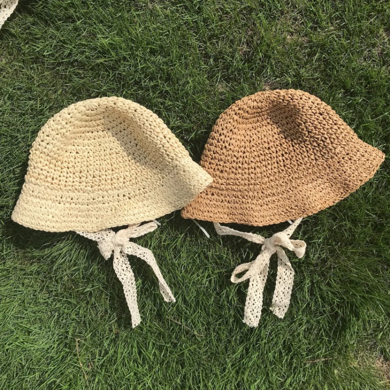 Summer Korean Baby Boy Girl St - огляд і ціна Straw Hat Summer