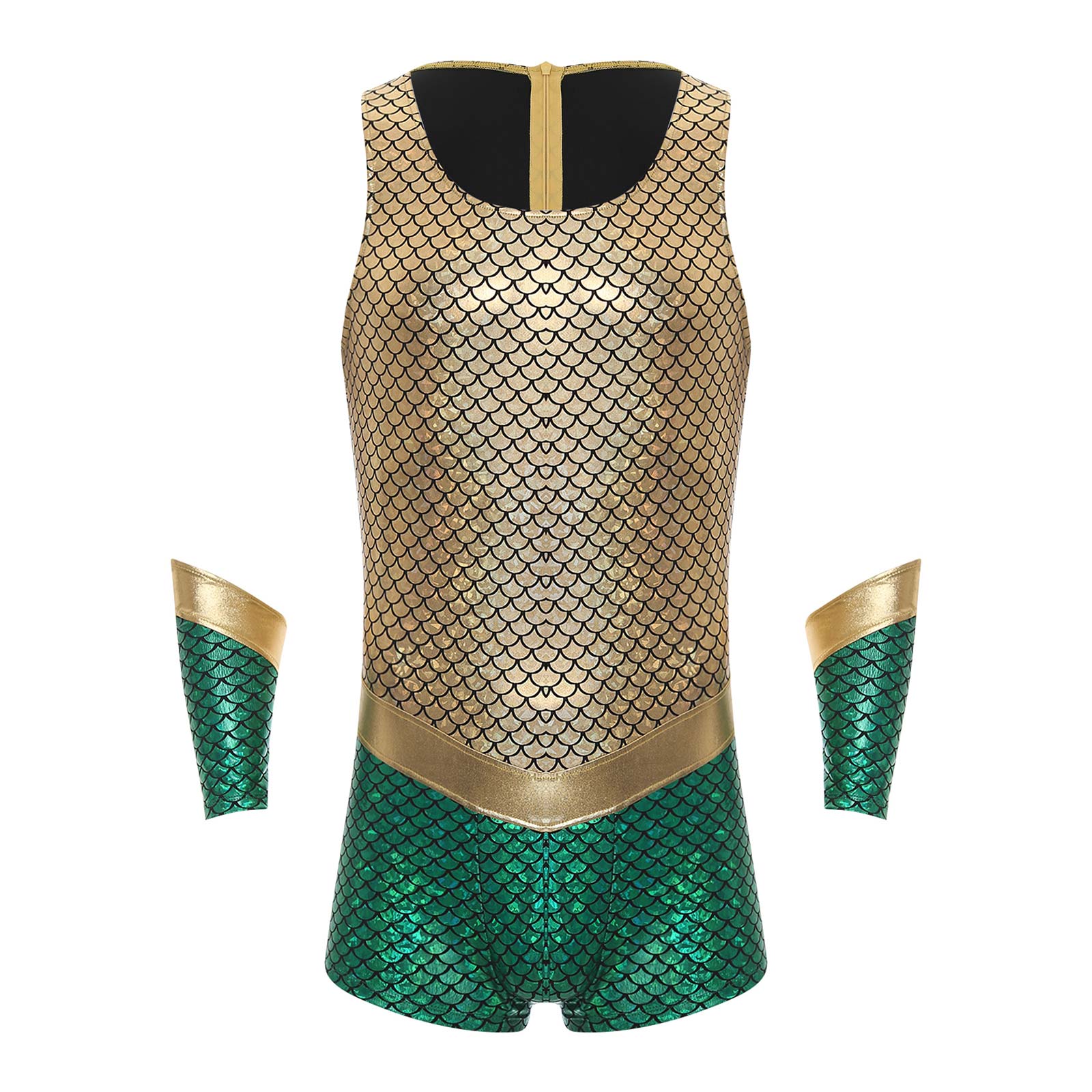Mens King of the Sea Costume S - огляд і ціна Sleeveless Jumpsuit