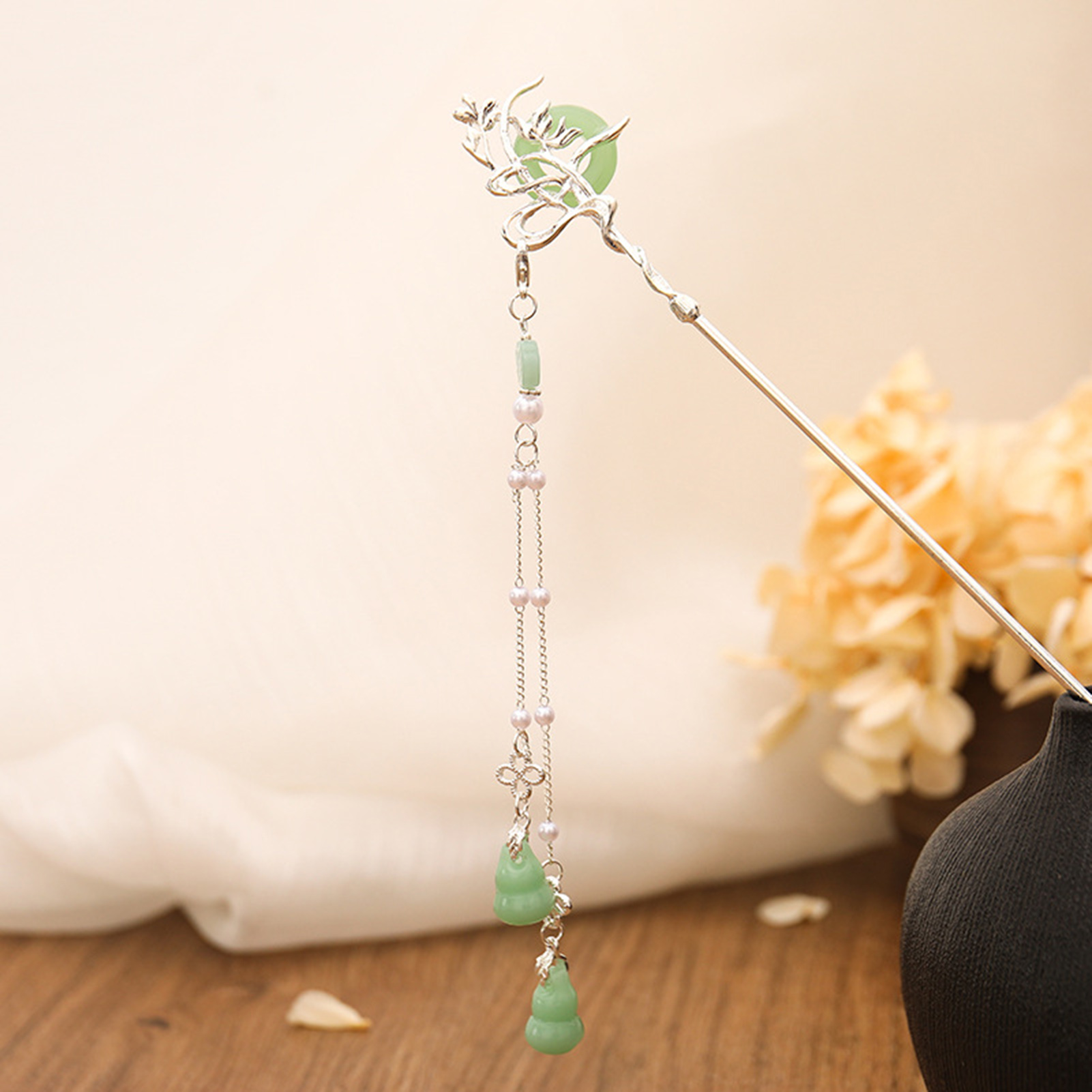 Chinese Style Glass Hairpin Fo - огляд і ціна Women Fashion Hair Style