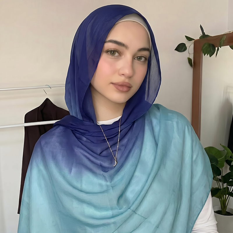 Fashion Muslim Hijab Ombre Sca - огляд і ціна Women'S Fashion Headbands