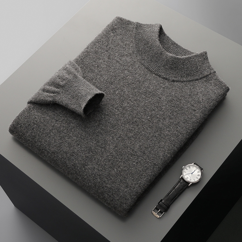 Autumn and Winter Men's Cashme - огляд і ціна Ribbed Knit Sweater