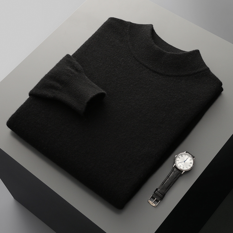 Autumn and Winter Men's Cashme - огляд і ціна Ribbed Knit Sweater