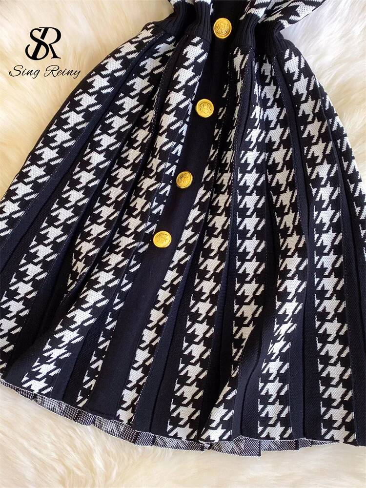 Halter Houndstooth Workwear Dr - огляд і ціна Women'S Fashion In The 1950S