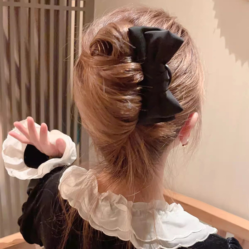 Chic Korean-Style Bow U-Shaped - огляд і ціна Women Fashion Hair Style